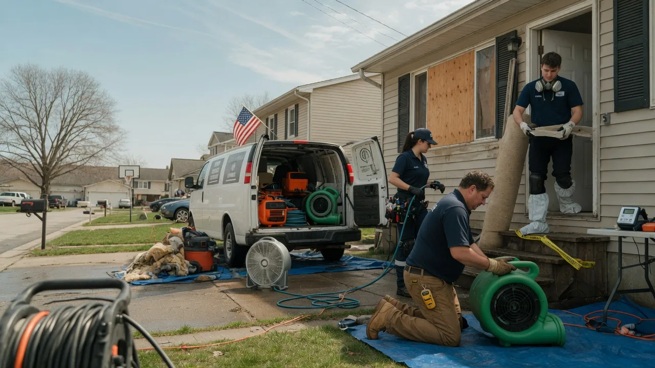 Water Damage Restoration in Chandler, IN near me